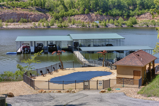 pool at kahala subdivision lake ozarks